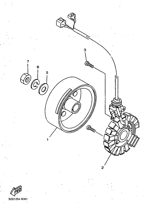 YP125 Генератор
