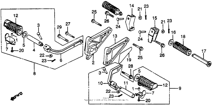 Footpegs
