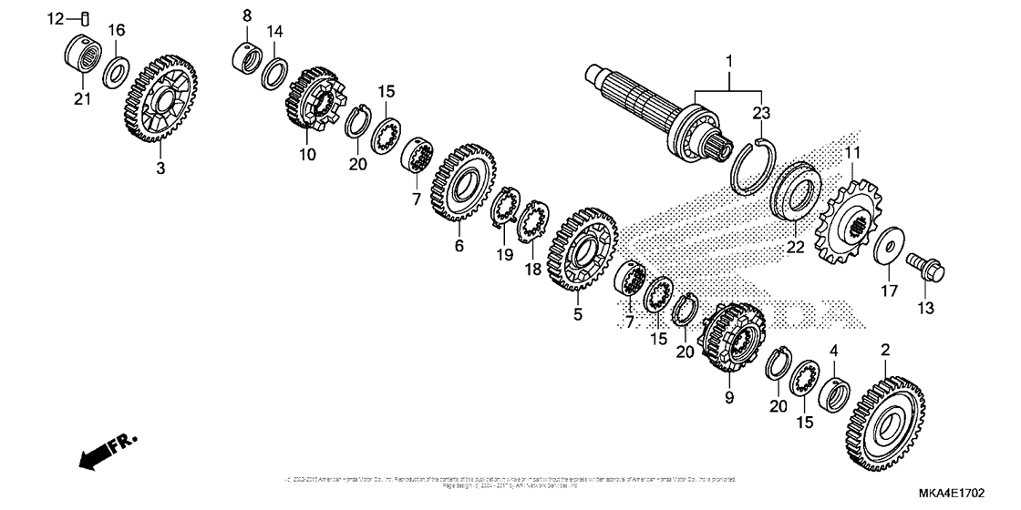Transmission (Countershaft)