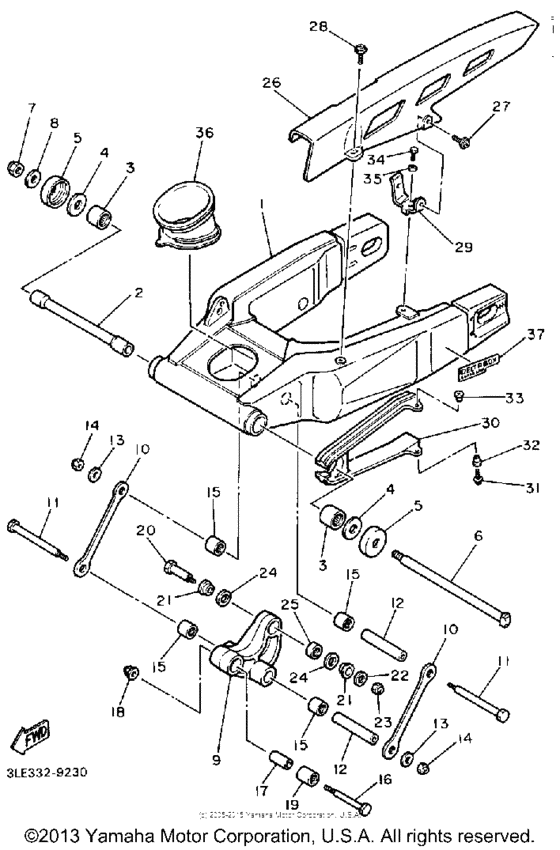 FZR1000WC Бугель