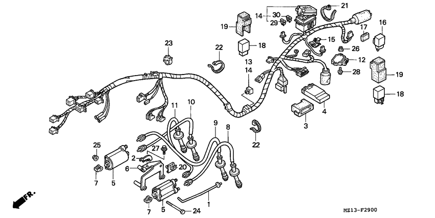 Harness wire
