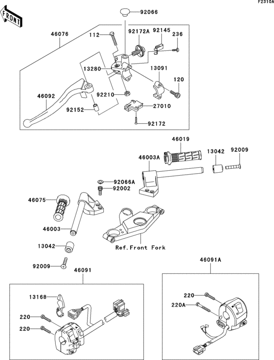 Handlebar(1/2)(e12/e13)