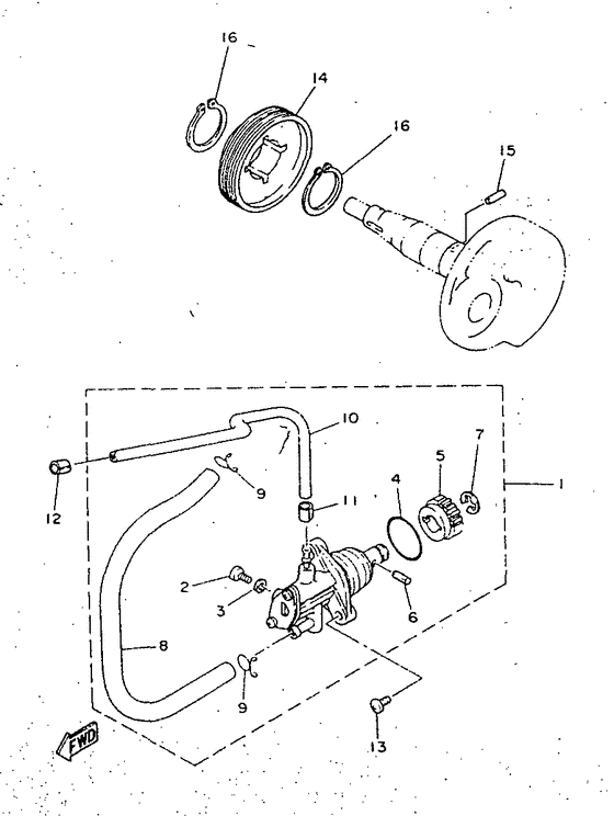 YN50 Масляный насос