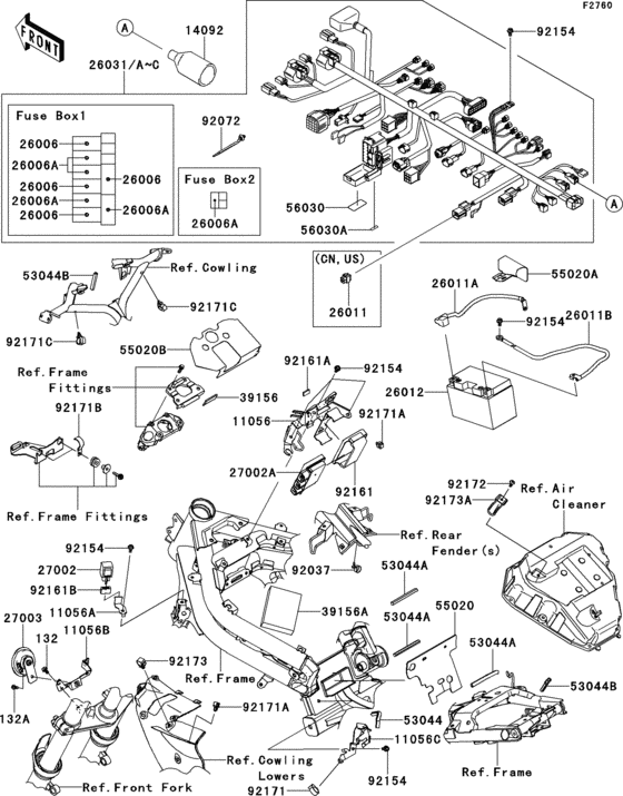 Chassis electrical equipment(1/2)