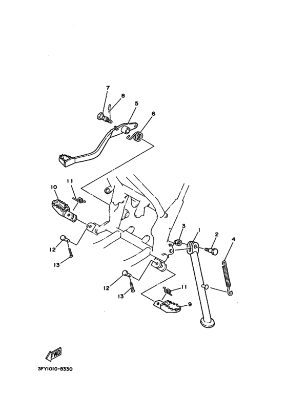 TDR80 ｽﾀﾝﾄﾞ. ﾌｰﾄﾚｽﾄ