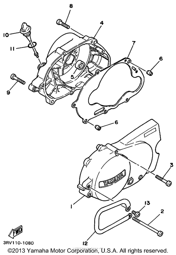 PW80L1 Боковые крышки