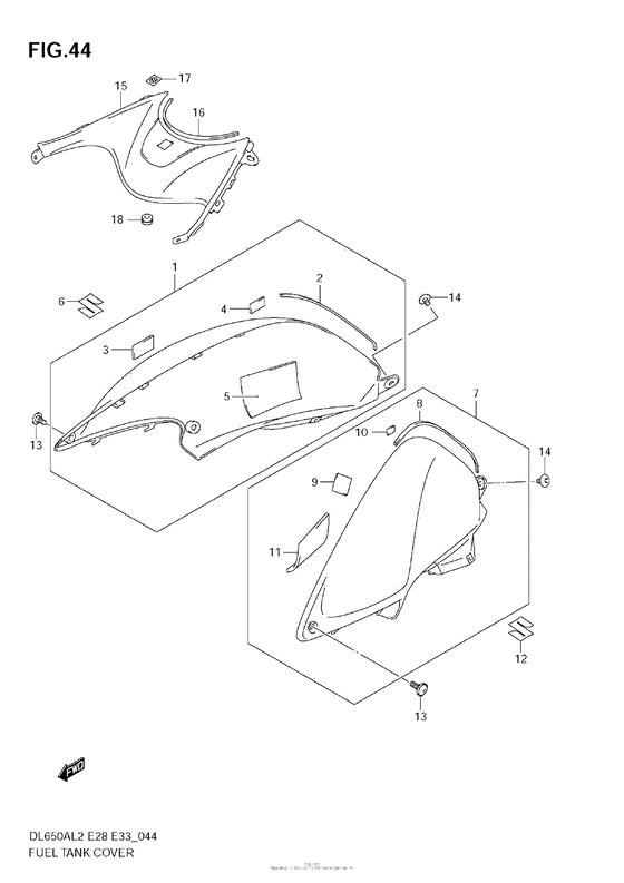 Fuel Tank Cover