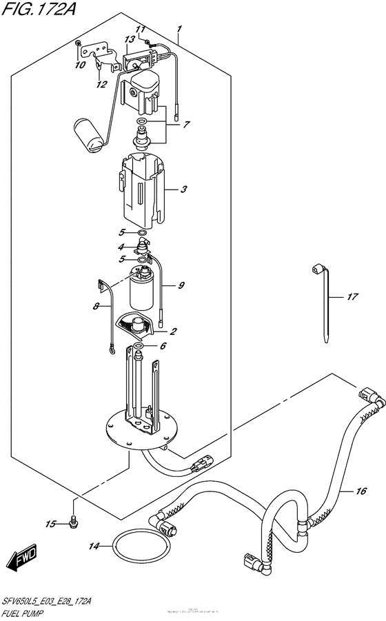SFV650 Топливный насос