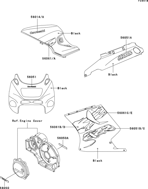 Decals(black)(zx1100-d3)