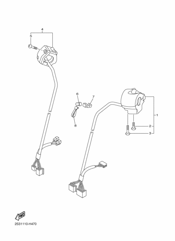 Handle switch & lever