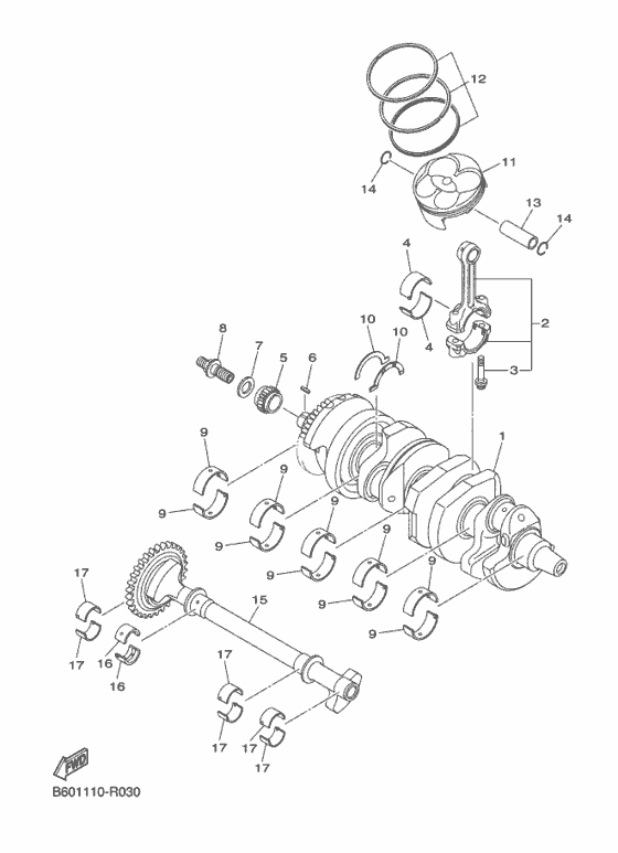 Crankshaft & piston