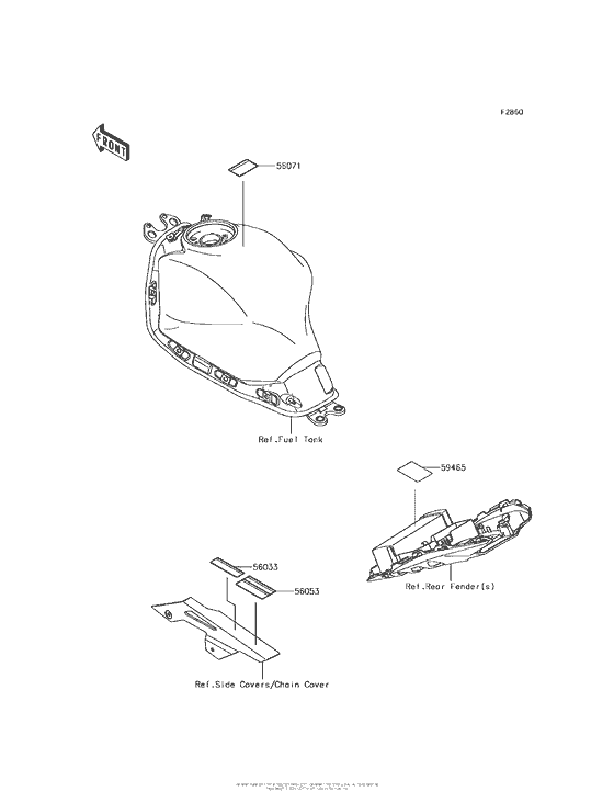 EX650 Лейбл предостережения