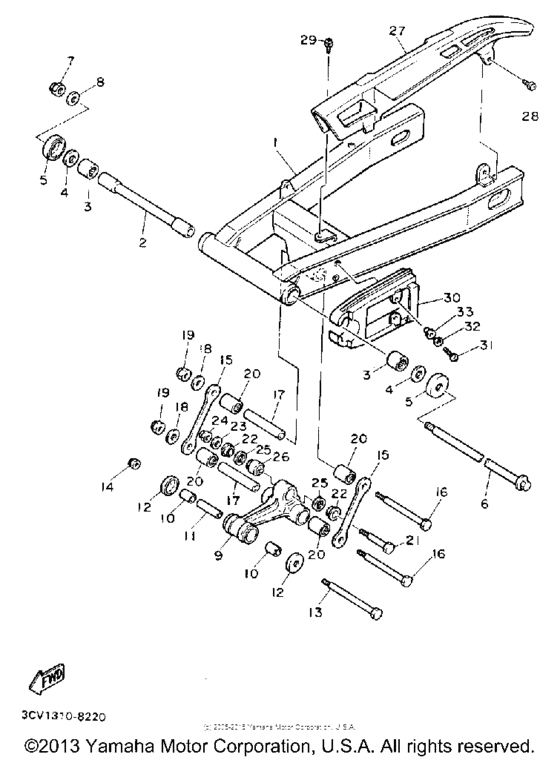 FJ1200A Бугель