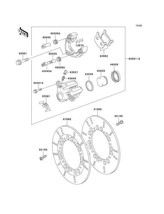Front brake(p20)