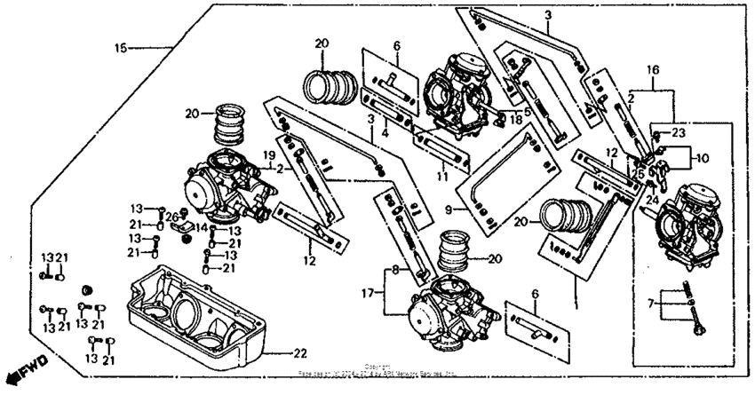 Carburetor (assy., link)