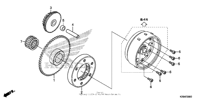 Муфта стартера
