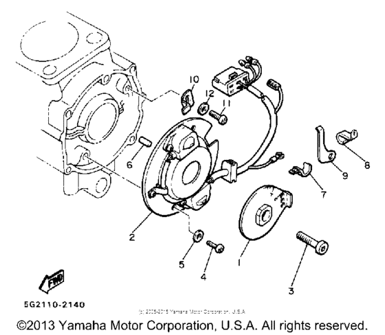 XJ650LJ Pickup coil governor