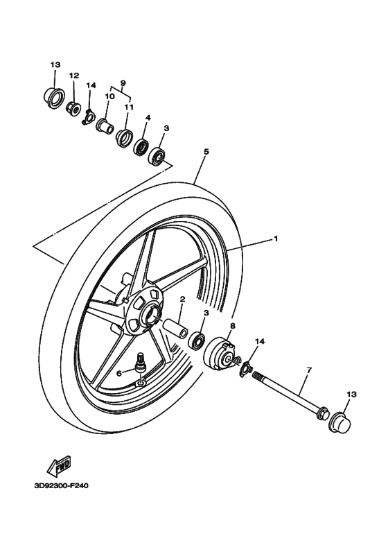 Схема ybr 125