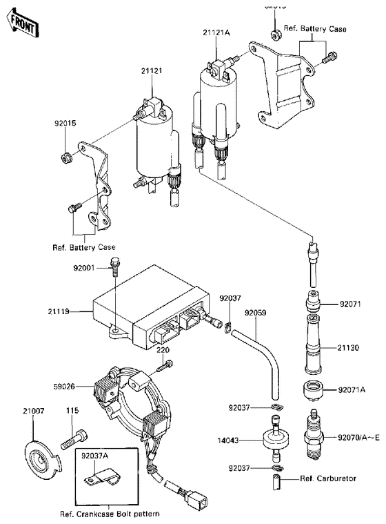 ZG1200 Зажигание