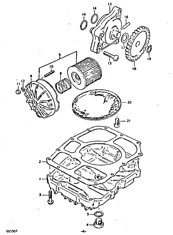 Oil pump - oil filter