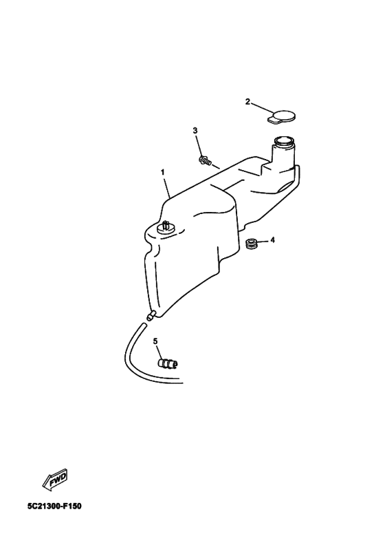 YN50 Бак масляный