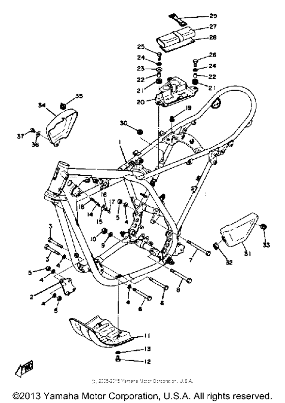Frame side cover