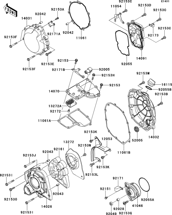 Engine cover(s)(1/2)