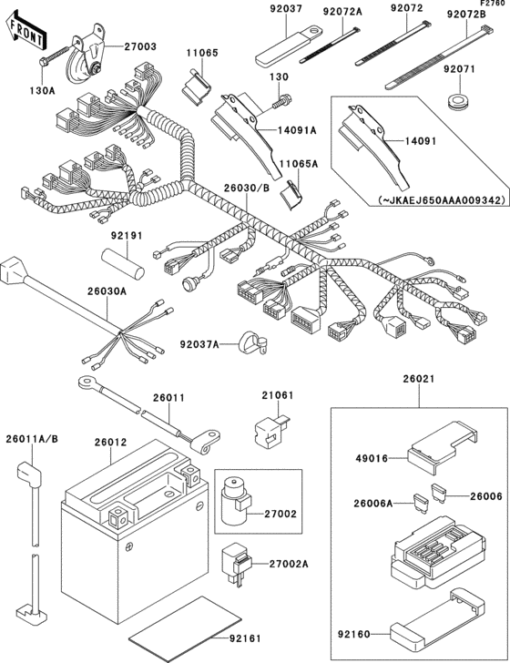 Chassis electrical equipment(1/2)