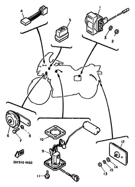 FJ1100 Электрика 1