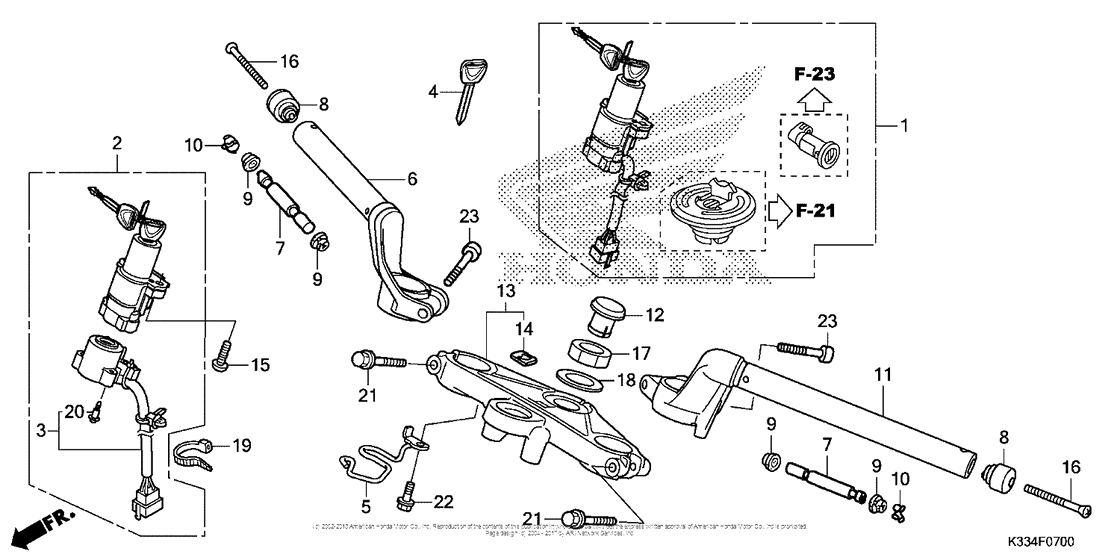 Handlebar + Top Bridge