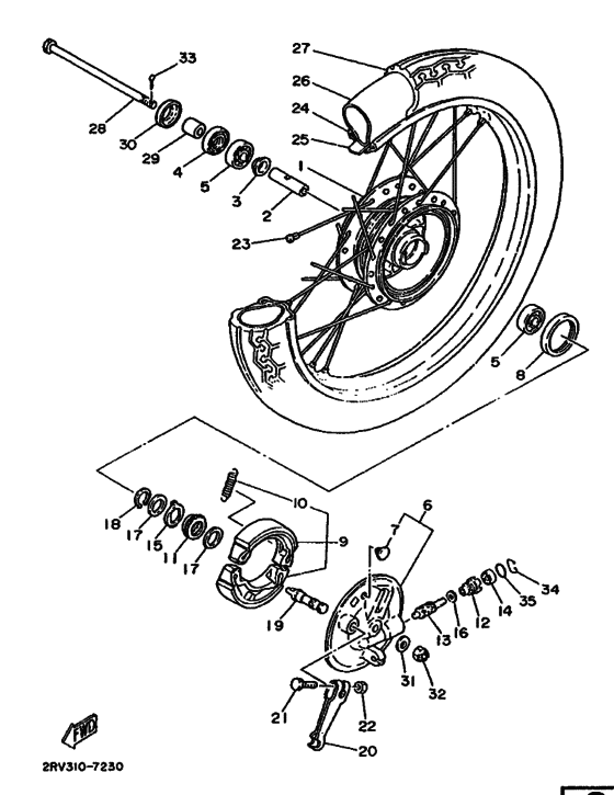 Transom + tube