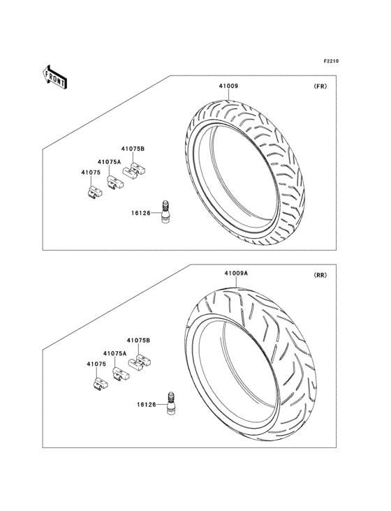 ZX1400 Покрышки