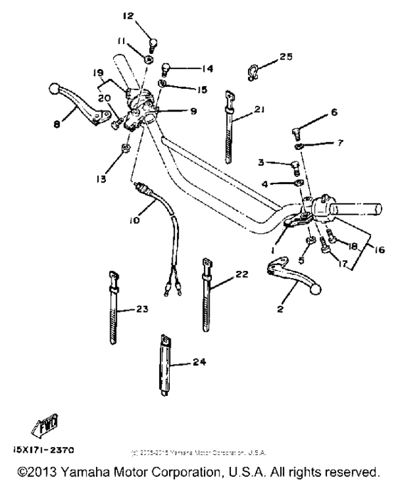 Handle switch - lever