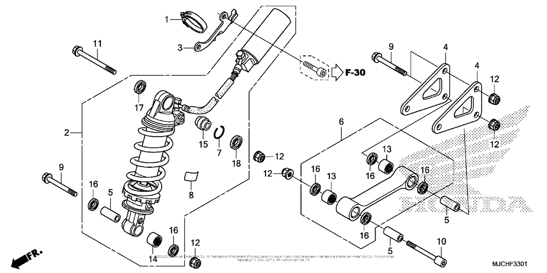 Rear Shock Absorber (2)