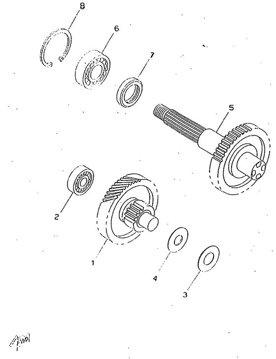 CW50RSP Трансмиссия