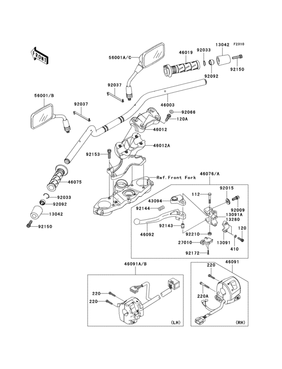 Handlebar(a7f/a8f)