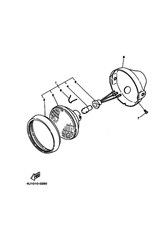 Headlight assy