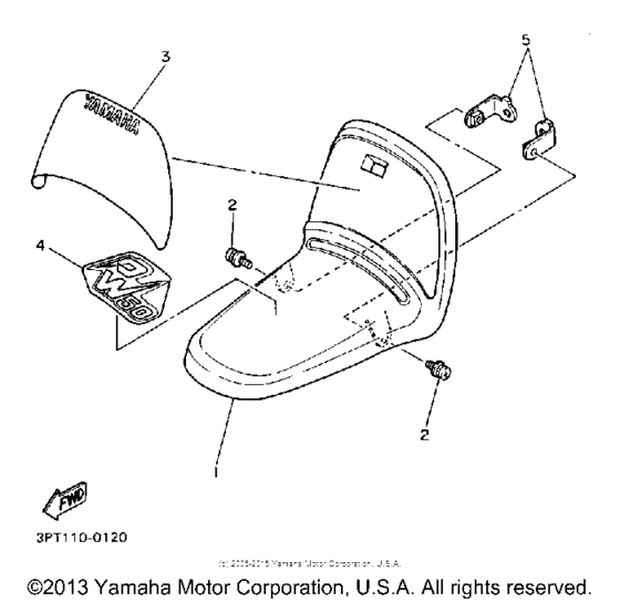 PW50A Переднее крыло