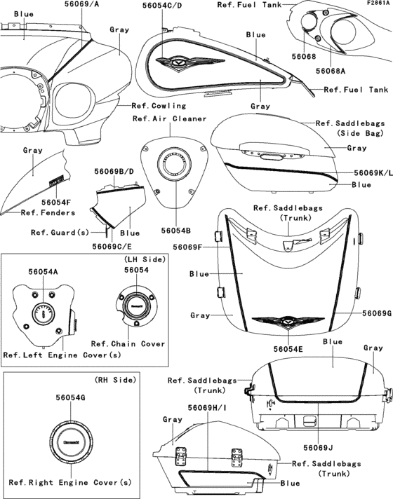 Decals(blue/gray)(baf)