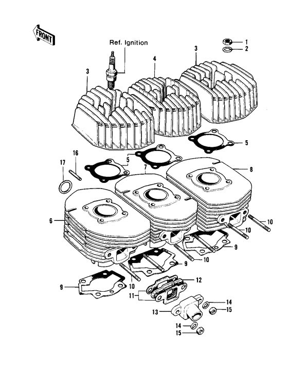 Cylinder heads/cylinders