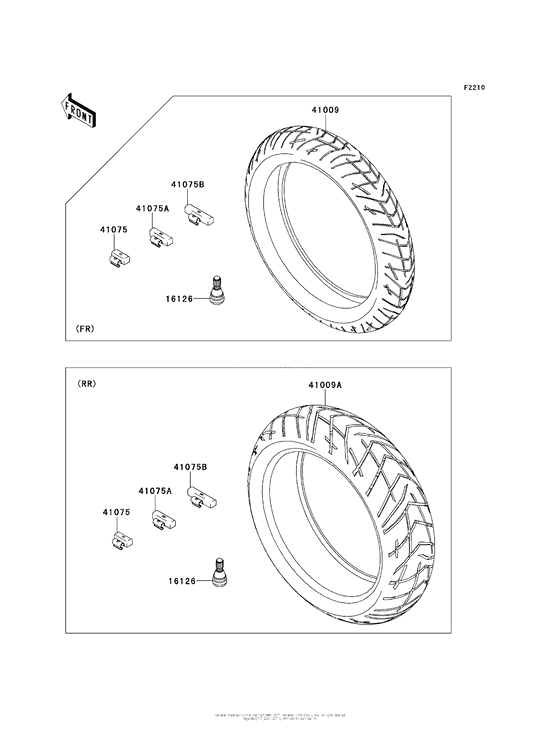 KLZ1000 Покрышки