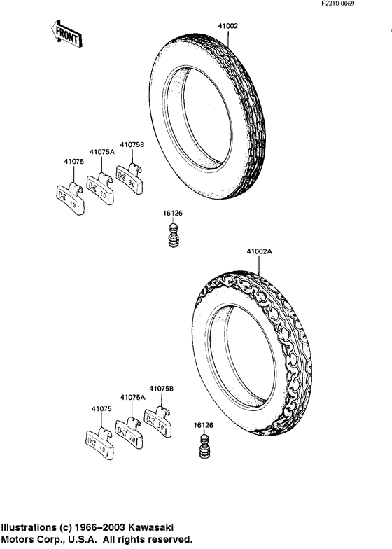 KZ1100 Покрышки