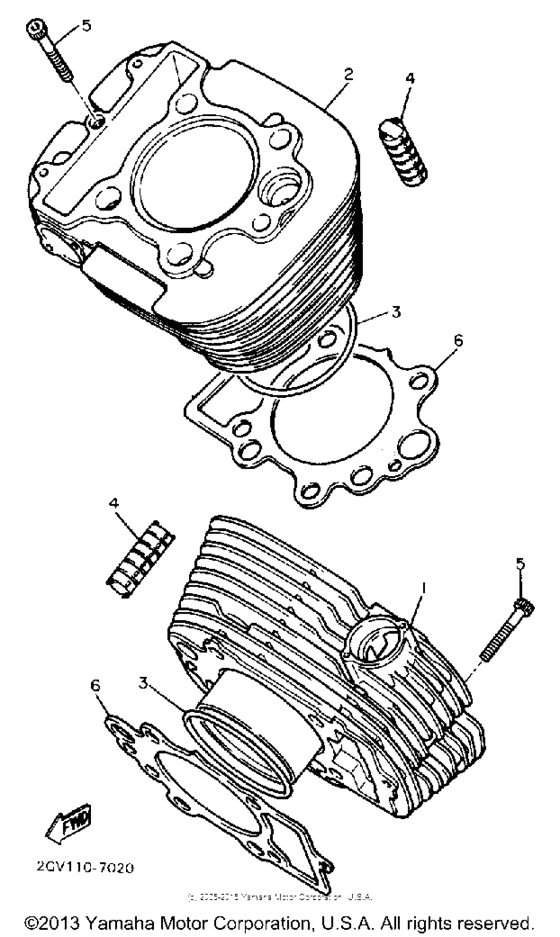 XV535U Цилиндры