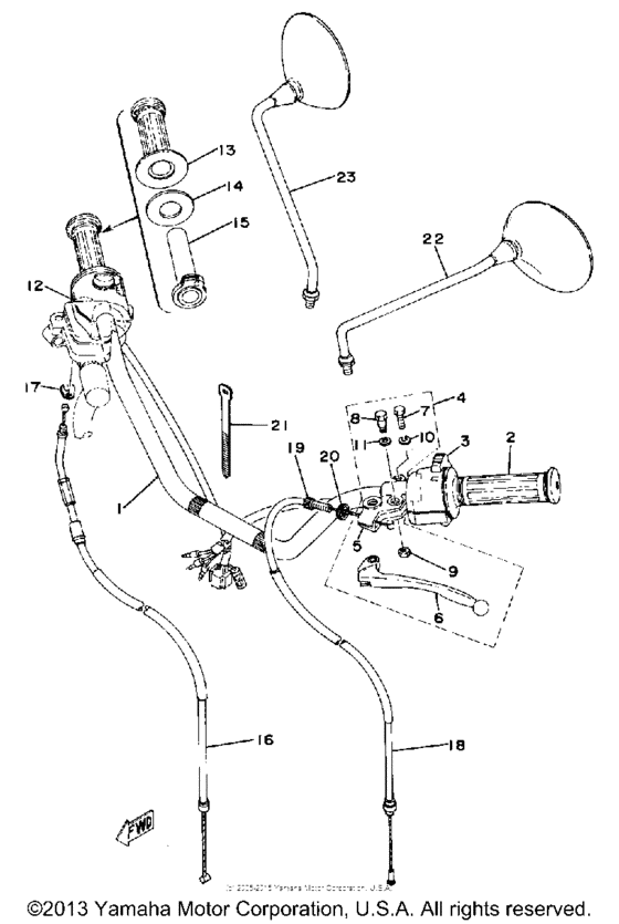 Handle wire