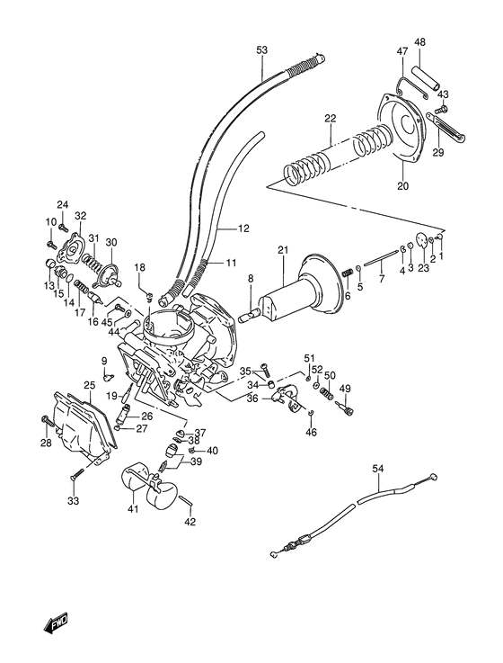 Carburetor assy