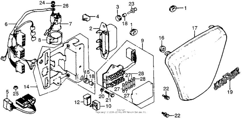 Left side cover + electric plate