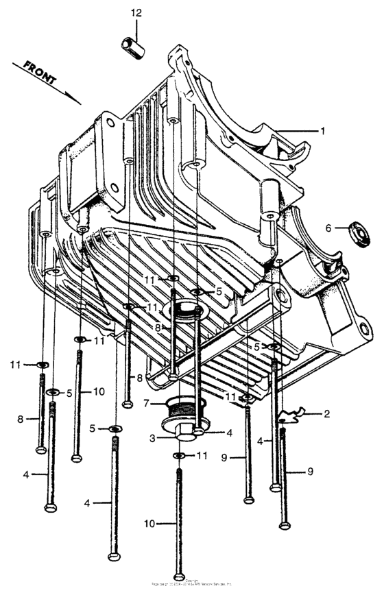 Lower crankcase