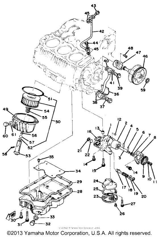 Oil pump - oil cleaner