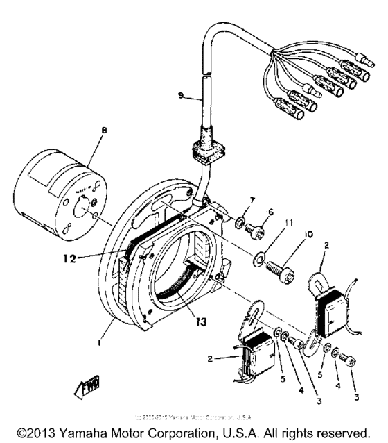 TZ750A C - d - i - magneto