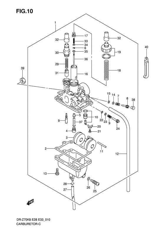 Carburetor assy